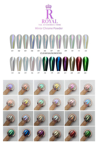MIRROR CHROME COLLECTION | 24 COLORS