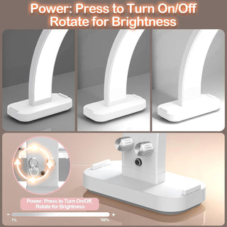 Đèn Bàn Gập Half-moon