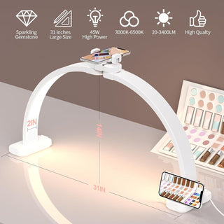 Đèn Bàn Gập Half-moon