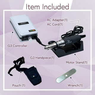 Urawa - Professional Portable Nail Drill G3 Series - Red Color