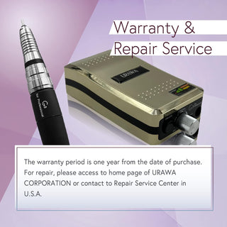 Urawa - Professional Portable Nail Drill G3 Series - Gold